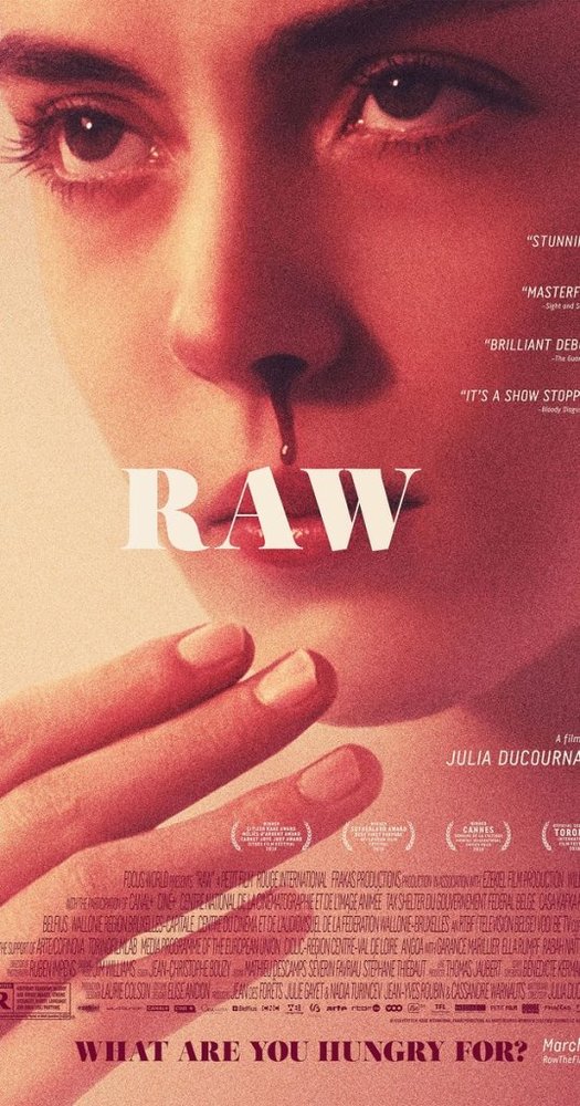 پوستر فیلم «خام»(raw) با بازی گارانس ماریلیر